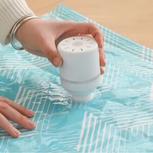 Amazon White and Gray Vacuum Sealer Pump for Storage Bags